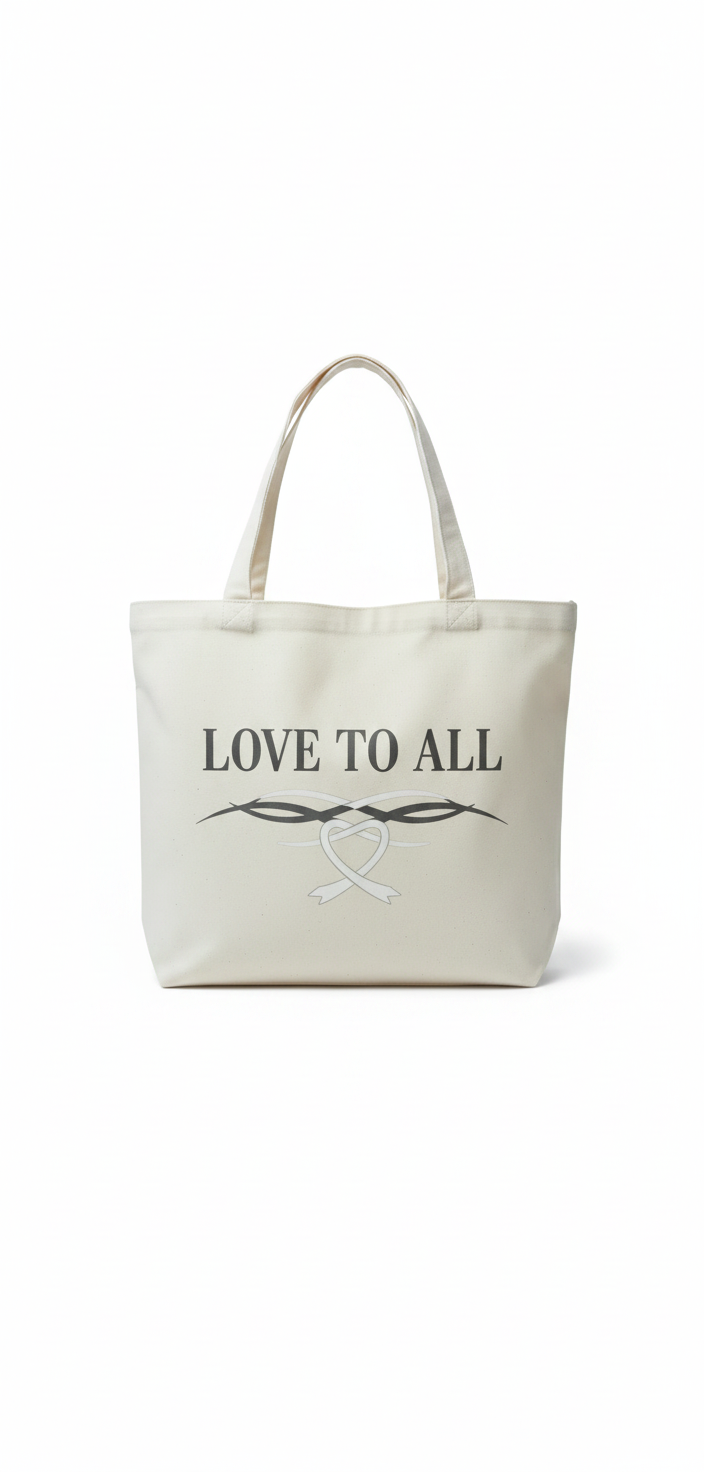 Love to All Tote Bag — view 1