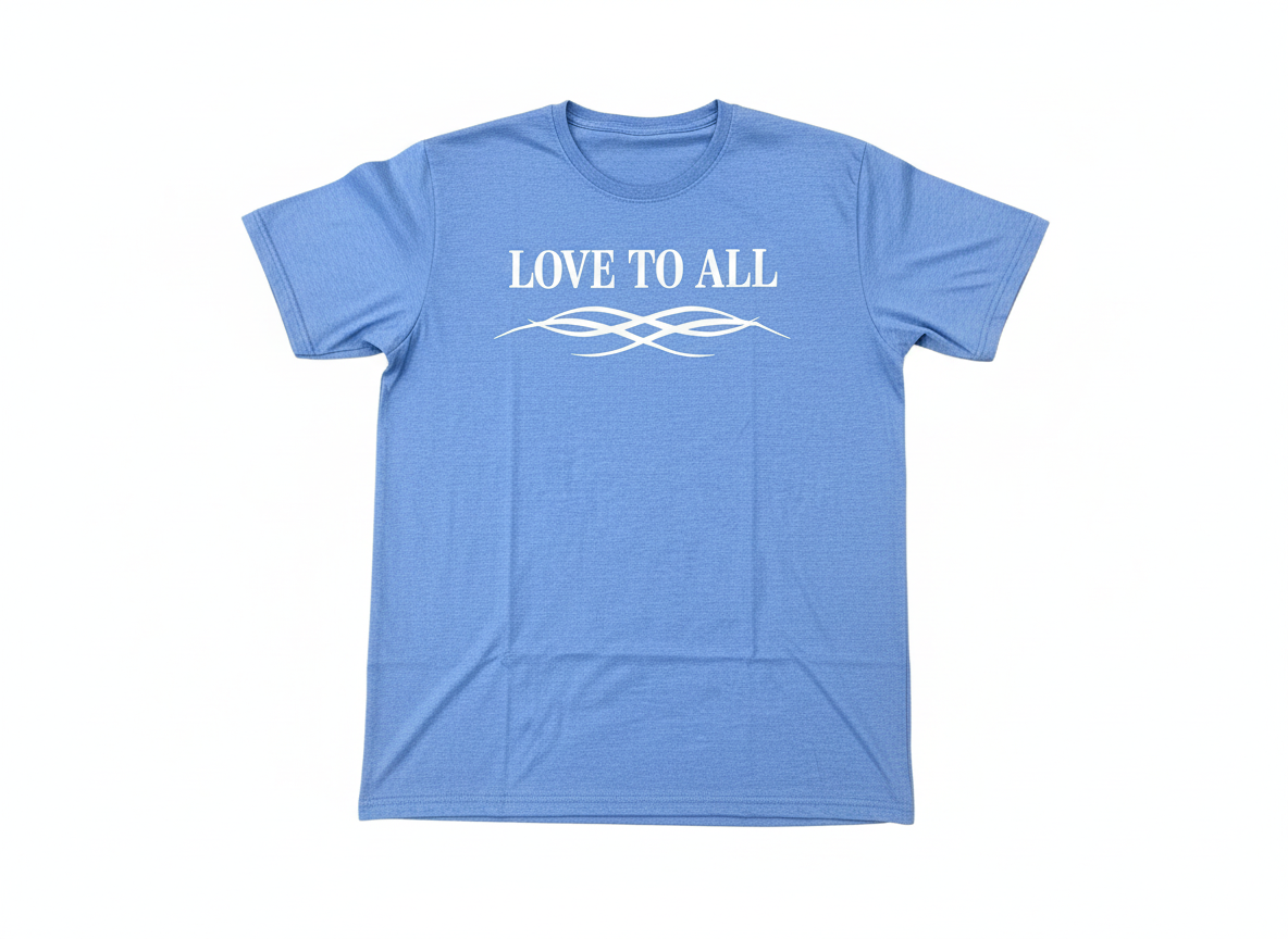 Love to All Tee — Magenta